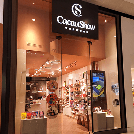 Logo da loja cacau show
