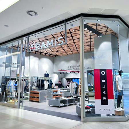 Logo da loja aramis