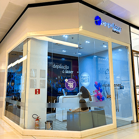 Logo da loja espaço laser