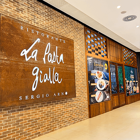 Logo da loja la pasta gialla