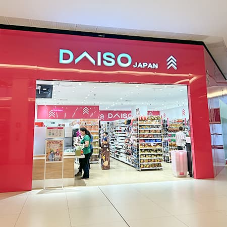 Logo da loja daiso