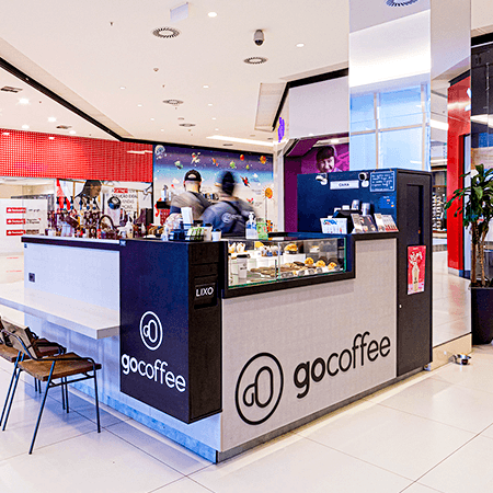 Logo da loja go coffee