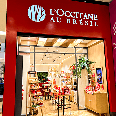 Logo da loja l´occitane au brésil