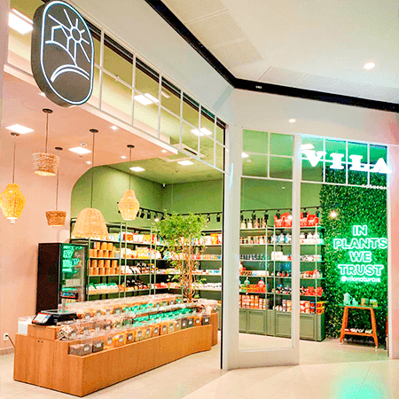 Logo da loja vila naturais